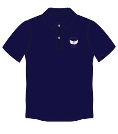 TSH-65-YRM - Nursery Polo - Navy/logo