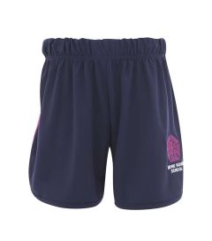 SHO-79-MOH - More House sports shorts - Navy/pink/logo