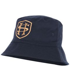 HAT-14-SHR - Bucket Hat - Navy/logo