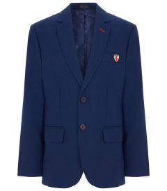 BLR-16-KNE - Classic blazer - Navy/logo