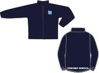JKT-22-UCS - Reversible showerproof jacket - Navy/logo