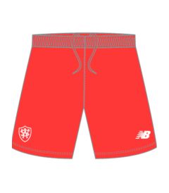 SHR-10-WPP - Shorts - Red/logo