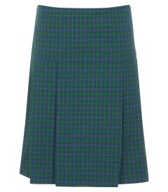SKT-42-PVI - Winter Pleated skirt with zip - Wellesley Tartan