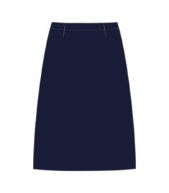SKT-85-PWL - Wyndham Straight Skirt - Navy