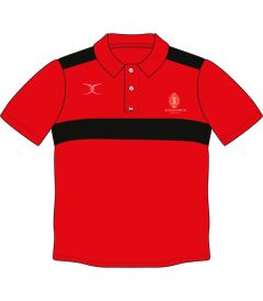 TSR-12-GIG - Polo Shirt - Red/black/logo