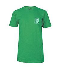 TSH-43-ESS - House T Shirt Chester - Emerald/logo