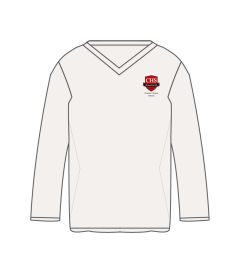 JMP-17-CMN - Cricket jumper - Off white/logo