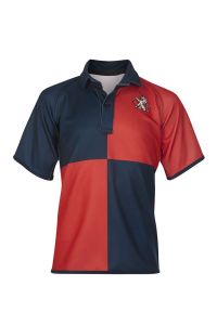 RGY-58-TOM - Kensington Rugby shirt - Navy/red/logo
