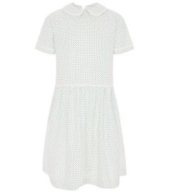 DRS-04-PCT - Summer dress - White/green