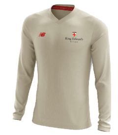 JMP-39-KNE - Cricket Sweater - Off white/logo