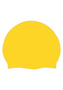 HTS-07-HBR - Swimming Cap - Yellow - One