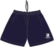 SHO-58-FHS - Football / Training shorts - Navy/logo