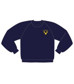 SWT-19-SPS - Sweatshirt - Navy/logo
