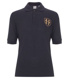 TSH-65-SHR - School Polo Shirt - Navy/logo