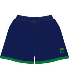 SHR-08-KHS - Football shorts - Navy/green/logo