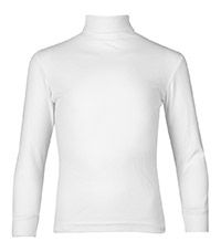 ROL-04-COT - Roll neck - White