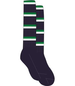 SOC-79-KHS - Games socks - Navy/White/Green
