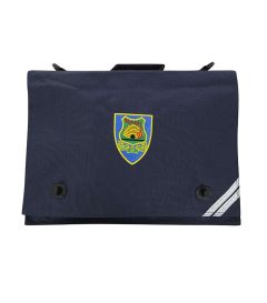 BAG-24-ABS - ABS Document Satchel - Navy/logo - One