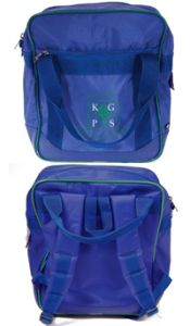 BAG-16-KEW - Kew Green rucksack - Royal/emerald/logo - One