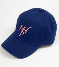 HAT-23-NHP - Baseball hat NHP - Navy/pink logo - MED