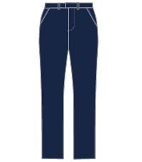 TRS-30-PWL - Holbeck Slim Fit Trouser - Navy