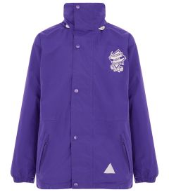 JKT-14-PKG - Parkgate House School Coat - Purple/logo