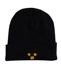 HAT-33-SPS - Beanie - Navy/logo - One