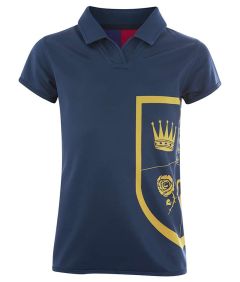 PLO-75-KNP - Games Shirt - Navy/Purple/Red/Logo