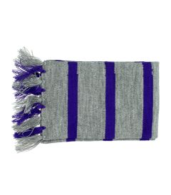 SCF-56-BSD - Scarf - Grey/Purple - One