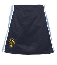 SKO-16-SJP - Games skort - Navy/Sky/White//Logo