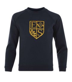 SWE-40-ESS - Eaton Square tracksuit top - Navy/logo