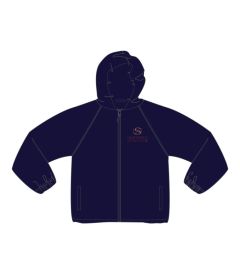 WET-26-HTH - Cagoule - Navy/logo