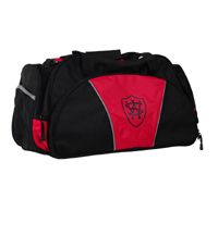 BGS-05-WPS - WPS sports bag - Black/red/logo - One