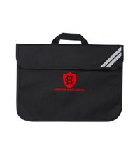BAG-07-CHS - Chepstow House book bag - Black/logo - One