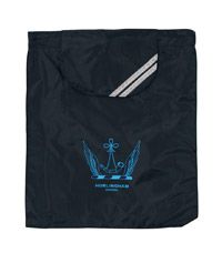 BAG-71-HLS - Hurlingham Junior Backpack - Navy/logo - One