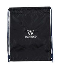 BAG-10-WWP - Wandsworth Prep games bag - Navy/logo - One