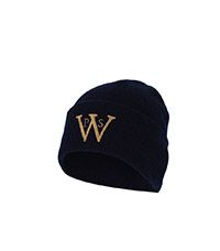 HAT-33-WWP - Wandsworth Prep winter hat - Navy/logo - One