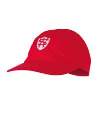 HAT-36-WPP - Wetherby baseball cap - Red/logo - One