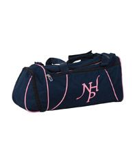 BGS-08-NHP - NHP sports bag - Navy/pink/logo - One