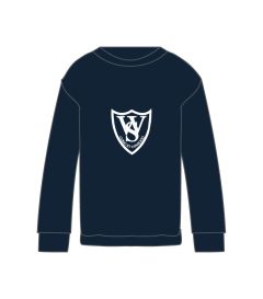 SWE-02-TWH - The White House sweatshirt - Navy/logo