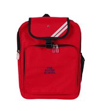 BAG-26-TRS - The Roche backpack  - Red/logo - One