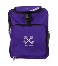 BAG-26-YHS - York House backpack - Purple/logo