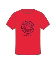 TSH-05-DAN - Calthorpe House t-shirt - Red/logo