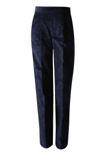 TRO-35-COT - Corduroy pull on trousers - Navy