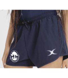 SHO-01-DVH - Girls shorts - Dark Navy/Logo