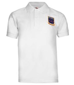 TSH-52-SNH - Saint Nicholas Polo shirt - White/logo