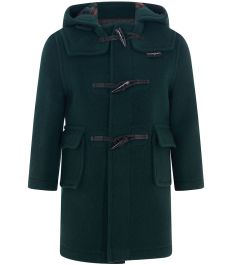 DUF-02-WPL - Duffle coat - Bottle green