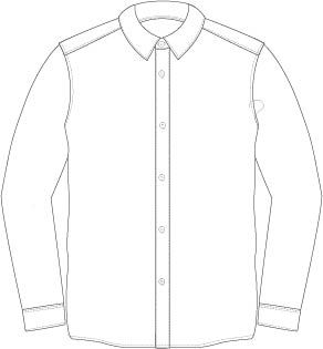 SHT-87-COT - Long Sleeve shirt - White