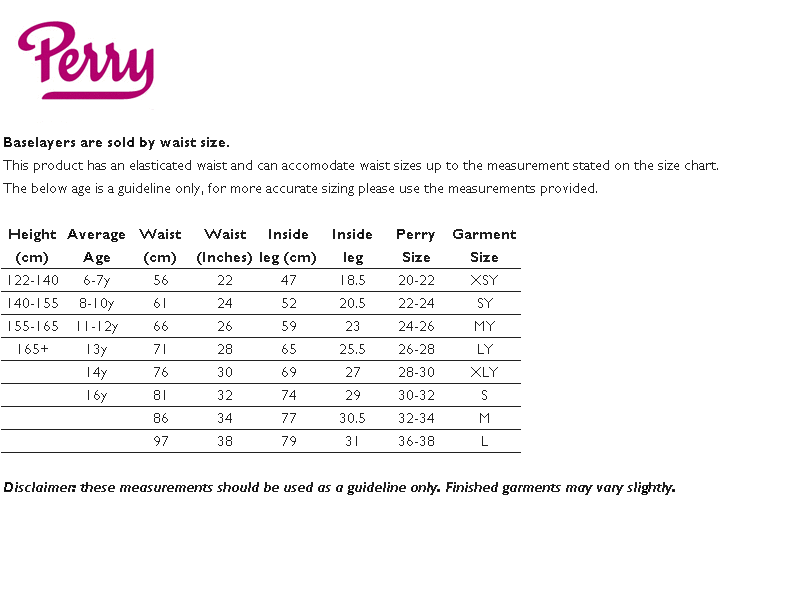 Sizing Guide
