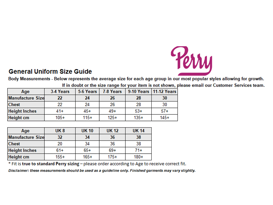 Sizing Guide